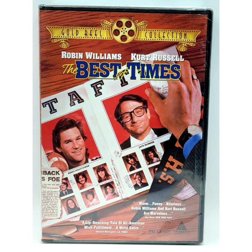 THE BEST OF TIMES DVD WIDESCREEN  ROBIN WILLIAMS KURT RUSSELL FACTORY SEALED NEW